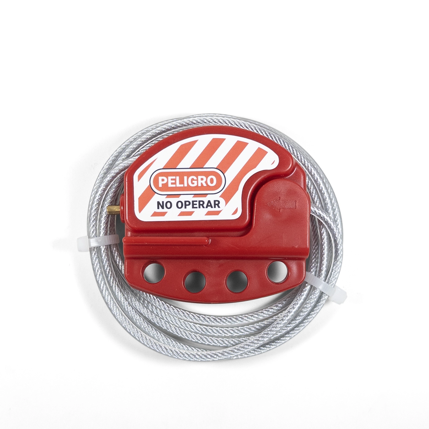 Cable de Bloqueo Ajustable, Largo 2 Mts