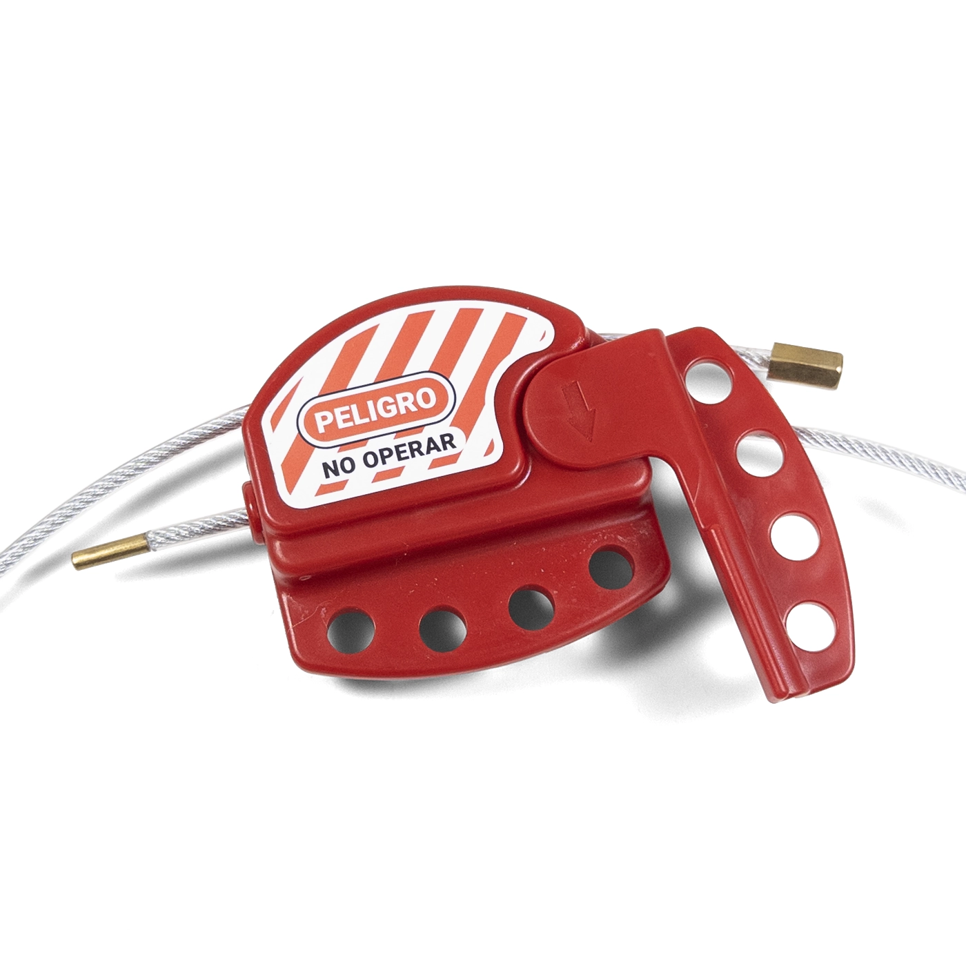 Cable de Bloqueo Ajustable, Largo 2 Mts