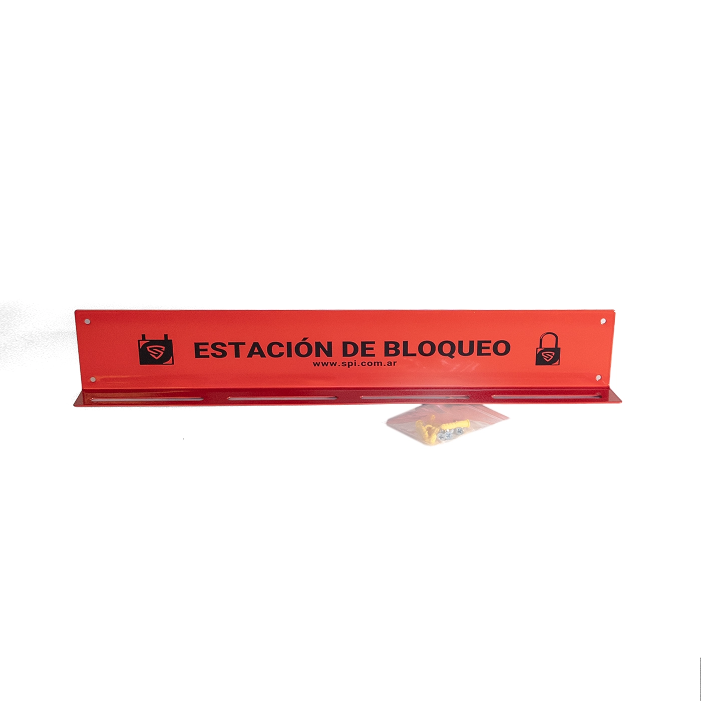 Estación de Bloqueo Horizontal para 20 Candados