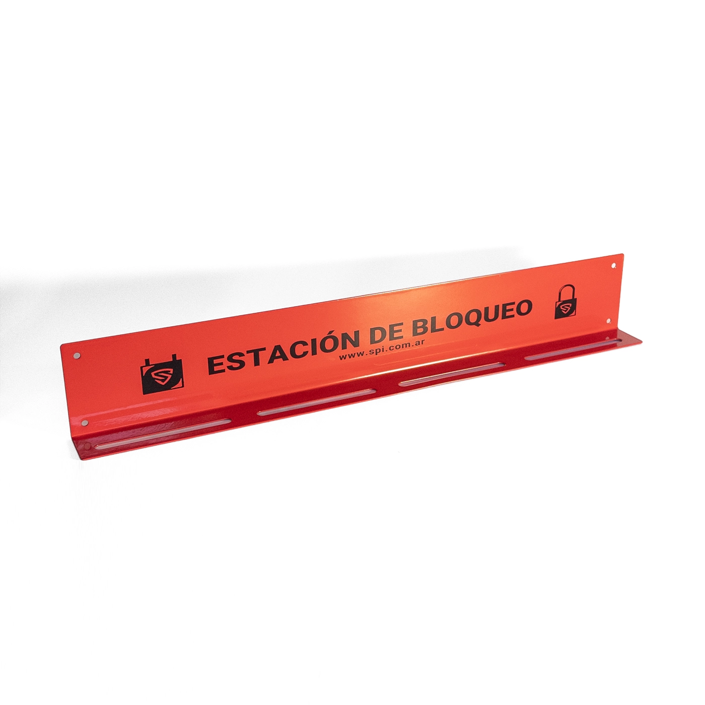 Estación de Bloqueo Horizontal para 20 Candados